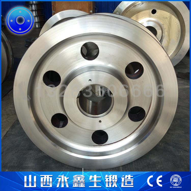 半門式起重機車輪鍛件