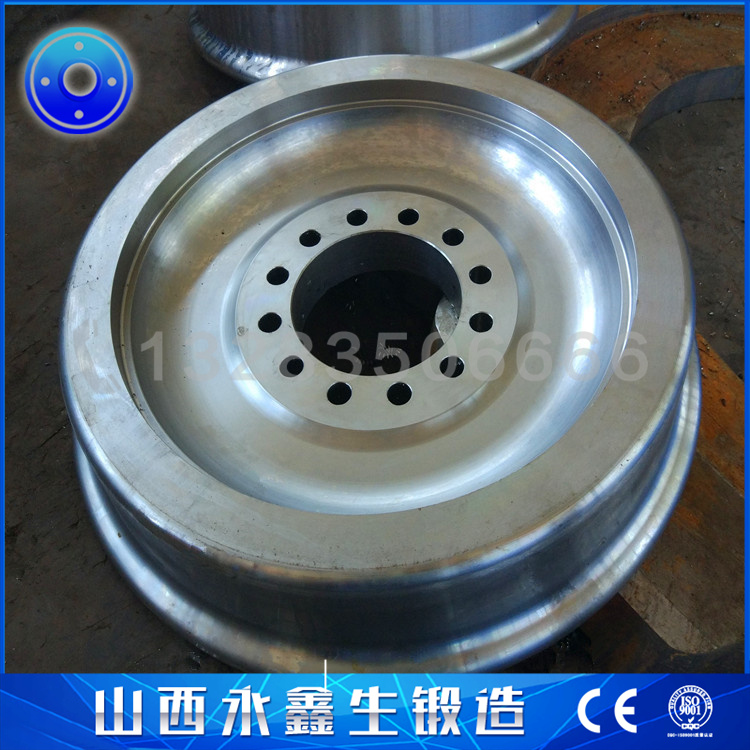 鋼水罐回轉車車輪鍛件